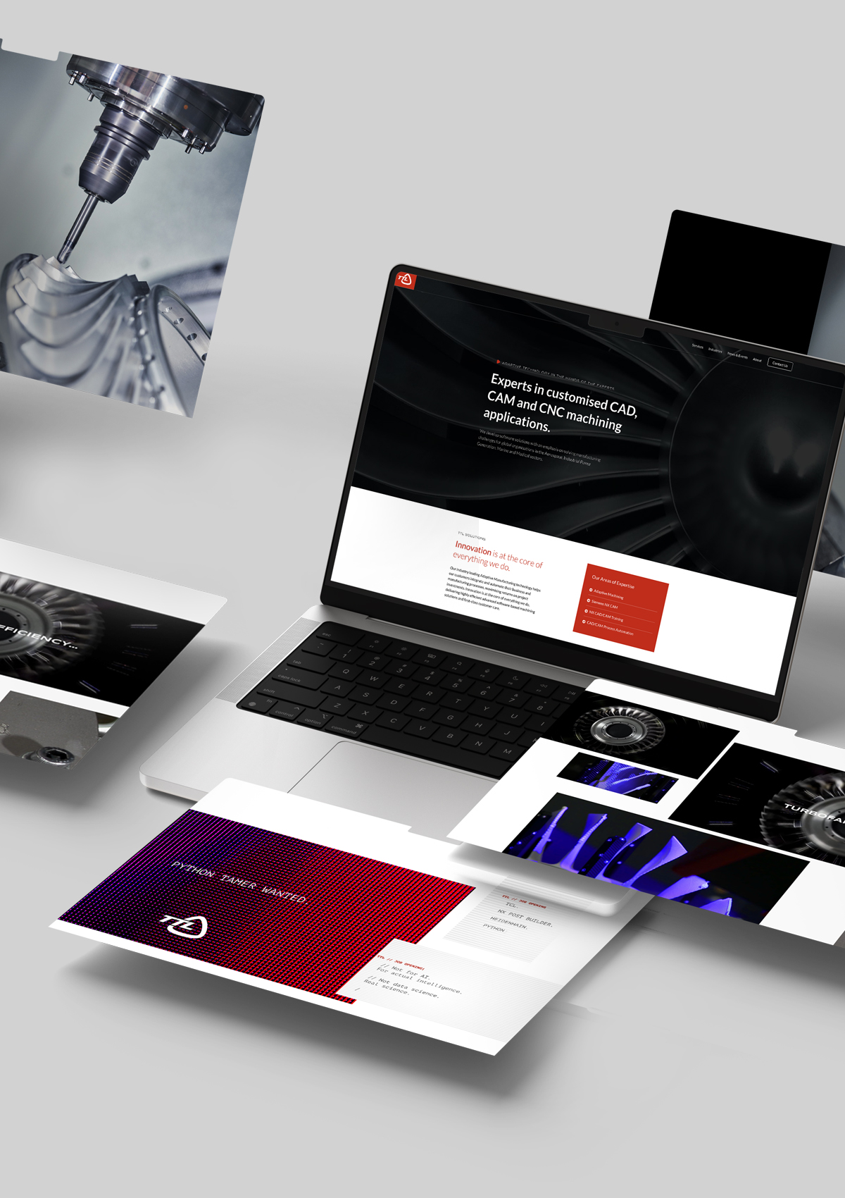 TTL Solutions website - Nooboo – creative marketing agency in Oxfordshire